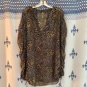 Victoria’s Secret Cheetah Print Swim Coverup